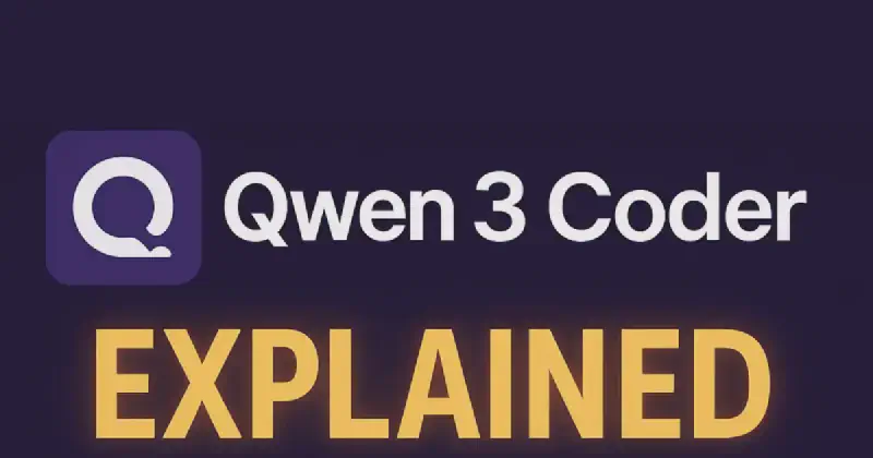 Featured image of post Qwen 3 Coder Explained: The Agentic Coding Trick to Code 10X Faster